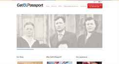 Desktop Screenshot of geteupassport.com